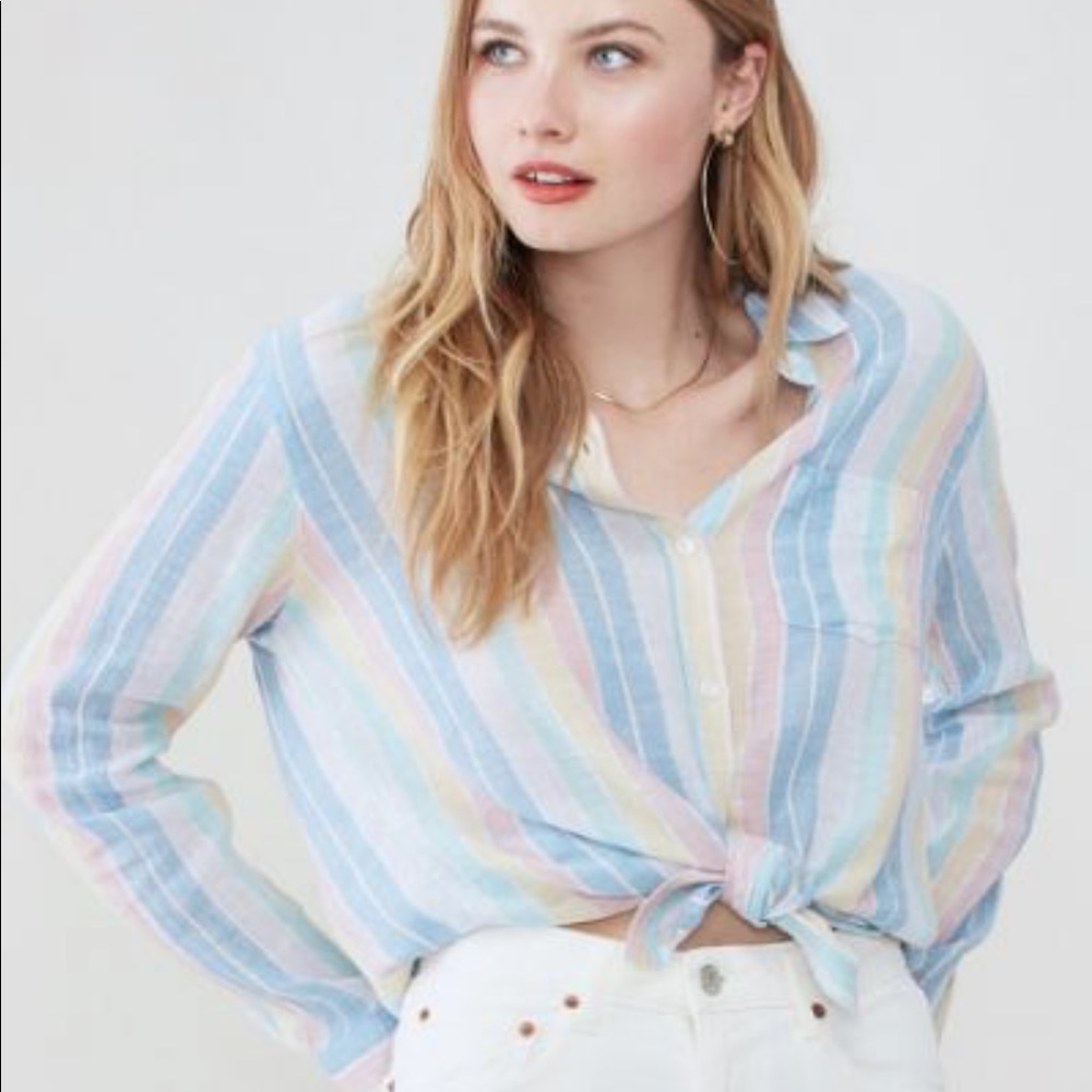 Rails Charlie Stripe Top - image 2